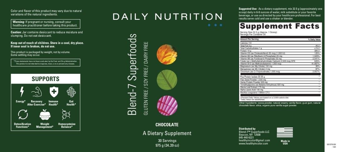Daily Nutrition- Blend-7 Superfoods